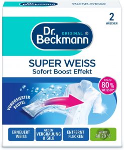 Dr. Beckmann Super Wei&szlig; | entfernt Grauschleier | hilft gegen Vergilbungen | die W&auml;sche wird wieder strahlend Wei&szlig; | 2 x 40 g1,19&euro; statt 2,19&euro;➡️ https://www.amazon.de/dp/B002VJ5P3A/?tag=preisfehlerheute-21