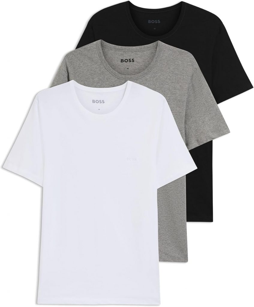 🤴 BOSS Herren T-shirt Rn 3p Co T-Shirt