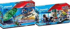 🤴 PLAYMOBIL City Action 70569 Polizei-Hubschrauber: Fallschirm-Verfolgung, F&uuml;r Kinder von 4 - 10 Jahre & City Action 70572 Polizei-Motorrad: Verfolgung des Geldr&auml;ubers, F&uuml;r Kinder von 4 - 10 Jahre37,03&euro; statt 52,98&euro; - 31,00 % 🔥🚚 Verkauft durch Amazon und Versand durch Amazon48 Bewertungen: 4.7 / 5.0 ⭐️⭐️⭐️⭐️⭐️🛒 zu Amazon https://www.amazon.de/dp/B0B64QZS21/?tag=preisfehlerheute-21