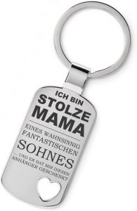 👑 Lieblingsmensch Familien - Schlüsselanhänger Modell: wahnsinnig fantastisch - Mama eines Sohnes3,90€ statt 15,90€ - 76,00 % 🔥🚚 Verkauft von Lieblingsmensch-GmbH und Versand durch Amazon254 Bewertungen: 4.4 / 5.0 ⭐️⭐️⭐️⭐️🛒 zu Amazon https://www.amazon.de/dp/B072B94P8M/?th=1&%3Bpsc=1&%3Btag=preisfehlerheute-21&tag=preisfehlerheute-21