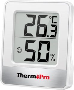 🤴 ThermoPro TP49 digitales Mini Thermo-Hygrometer Thermometer Hygrometer innen Temperatur und Luftfeuchtigkeitmessgerät mit Smiley-Indikator für Gewächshaus, Wohnzimmer, weiß8,49€ statt 11,99€ - 30,00 % 🔥🚚 Verkauft von ThermoPro DE und Versand durch Amazon36,115 Bewertungen: 4.6 / 5.0 ⭐️⭐️⭐️⭐️⭐️🛒 zu Amazon https://www.amazon.de/dp/B07TV364MZ/?th=1&%3Bpsc=1&%3Btag=preisfehlerheute-21&tag=preisfehlerheute-21