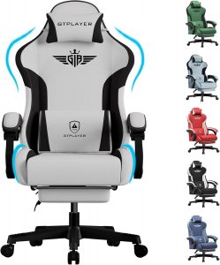 🤴 GTPLAYER Gaming Stuhl, Ergonomischer Gamer Stuhl aus Stoff mit Lendenwirbelst&uuml;tze, PC-Stuhl mit verbreiterter R&uuml;ckenlehne, Belastbar bis 150 kg, Grau129,99&euro; statt 179,99&euro; - 28,00 % 🔥🚚 Verkauft und Versand durch ComHoma Store18 Bewertungen: 4.4 / 5.0 ⭐️⭐️⭐️⭐️🛒 zu Amazon https://www.amazon.de/dp/B0FFSNW7PJ/?tag=preisfehlerheute-21