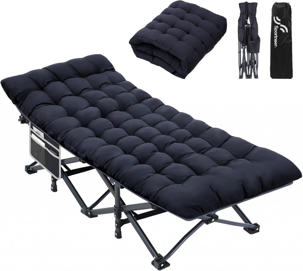 👑 Sportneer Feldbett mit Matratze, Klappbett Breite 71/81cm Tragfähigkeit 204KG Gästebett Campingbett Feldbett Mit Aufbewahrungstasche für Erwachsene Outdoor Indoor Garten Camping Reisen66,48€ statt 89,99€ - 27,00 % 🔥🚚 Verkauft von TSMART und Versand durch Amazon2,190 Bewertungen: 4.3 / 5.0 ⭐️⭐️⭐️⭐️🛒 zu Amazon https://www.amazon.de/dp/B0D2D8YVZF/?amp%3Btag=preisfehlerheute-21&%3Bamp%3Bth=1&%3Bamp%3Bpsc=1&tag=preisfehlerheute-21