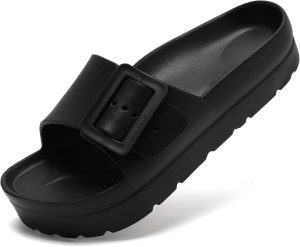 🤴 Sandalen Damen Sommer,Orthop&auml;dische Damen Bequeme Folien Dicke Sohlen Plattform Sandalen mit einstellbarer Schnalle und Ultra Kissen18,69&euro; statt 29,99&euro; - 38,00 % 🔥🚚 Verkauft von LanManManWu und Versand durch Amazon431 Bewertungen: 4.0 / 5.0 ⭐️⭐️⭐️⭐️🛒 zu Amazon https://www.amazon.de/dp/B0DDY3CKH1/?th=1&amp%3Bpsc=1&amp%3Btag=preisfehlerheute-21&tag=preisfehlerheute-21