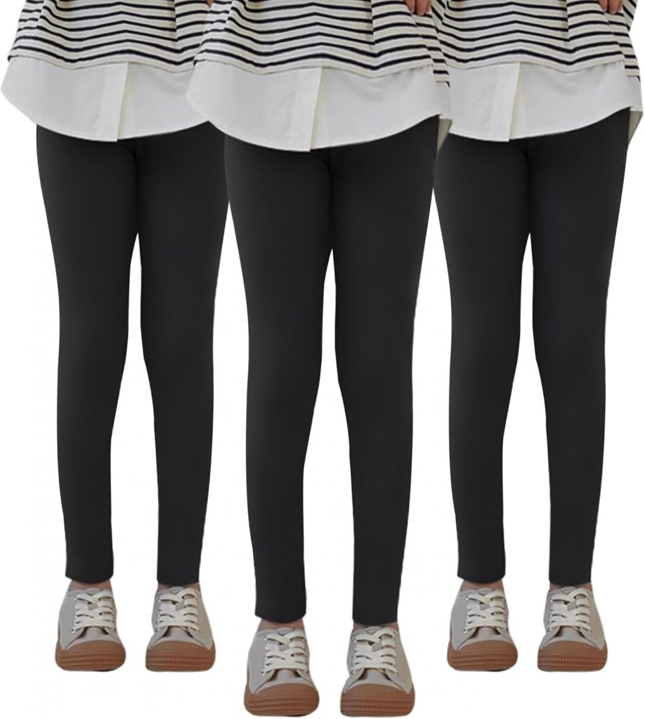 Uizuooy Kinder Leggings Mädchen Baumwolle Sportleggings Komfortable Tanzhose Elastisch Fitness Hose Basic für Kinder3er-Pack 2708-BL-11012,33€ statt 23,98€➡️ https://www.amazon.de/dp/B0DZCBGYMB/?tag=preisfehlerheute-21
