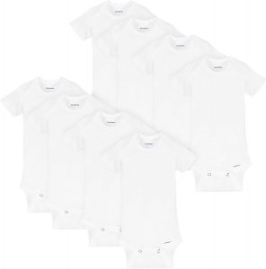 Gerber Baby 8er-Pack kurz&auml;rmelige Onesies-Bodys, einfarbig wei&szlig;, 18 Monate8.21&euro; ➡️ https://www.amazon.de/dp/B07GFPRG5K/?tag=preisfehlerheute-21