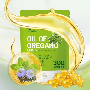 VivoNu Oregano &Ouml;l Kapseln, 300 Weichkapseln - 6000mg Oregano&ouml;l + 200mg Schwarzk&uuml;mmel&ouml;l + 165mg Carvacrol - 100% nat&uuml;rlich - gentechnikfrei8.99&euro; statt 23.99&euro;➡️ https://www.amazon.de/dp/B0FZR97F24/?tag=preisfehlerheute-21