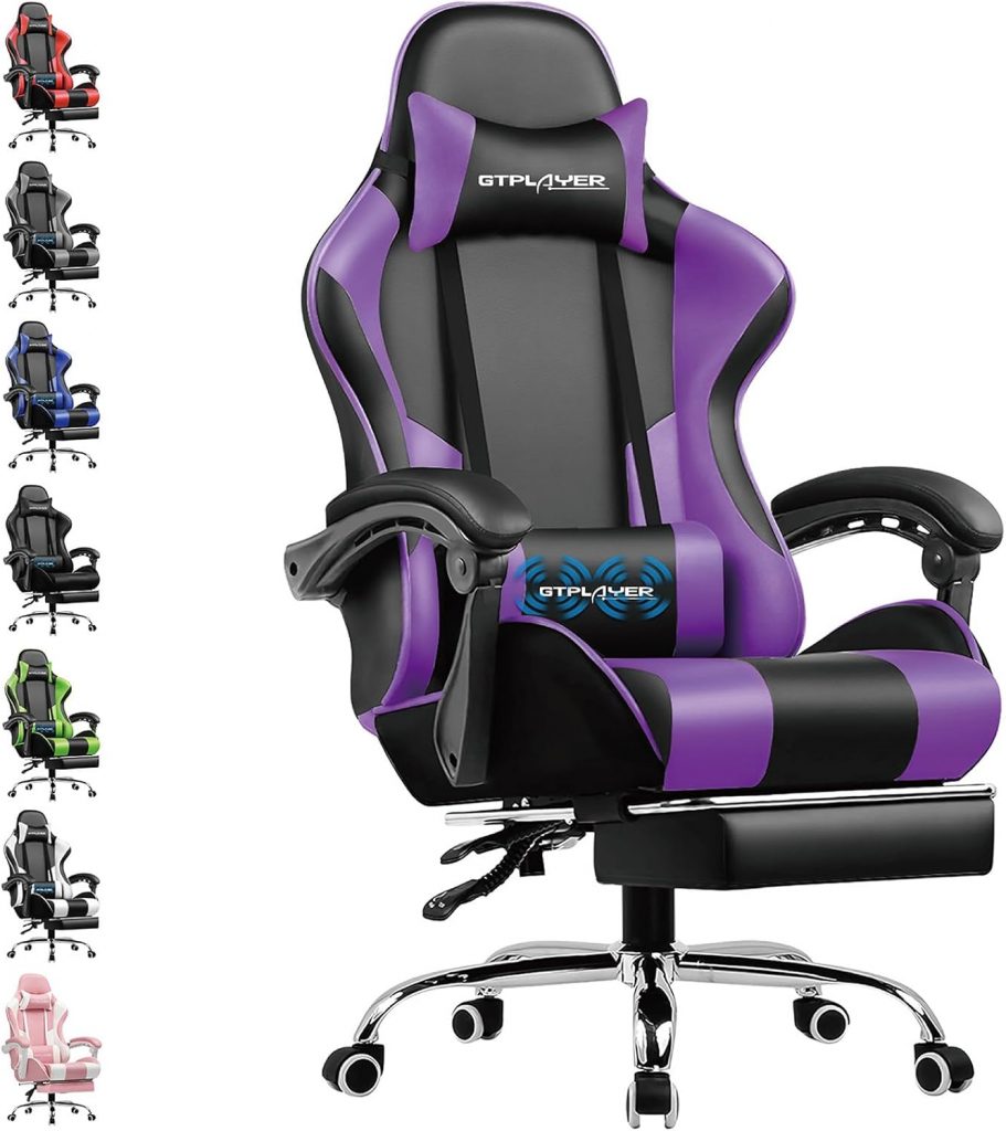 🤴 GTPLAYER Bürostuhl Gaming Stuhl Massage Gaming Sessel Ergonomischer Gamer Stuhl mit Fußstütze, Gepolstert Gaming Chair, Drehsessel 150KG, lila101,88€ statt 149,99€ – 33,0 🔥🚚 Verkauft und Versand durch ComHoma Store4,789 Bewertungen: 4.2 / 5.0 ⭐️⭐️⭐️⭐️🛒 zu Amazon https://www.amazon.de/dp/B09ZTND3R2/?th=1&tag=preisfehlerheute-21#038;psc=1&tag=preisfehlerheute-21