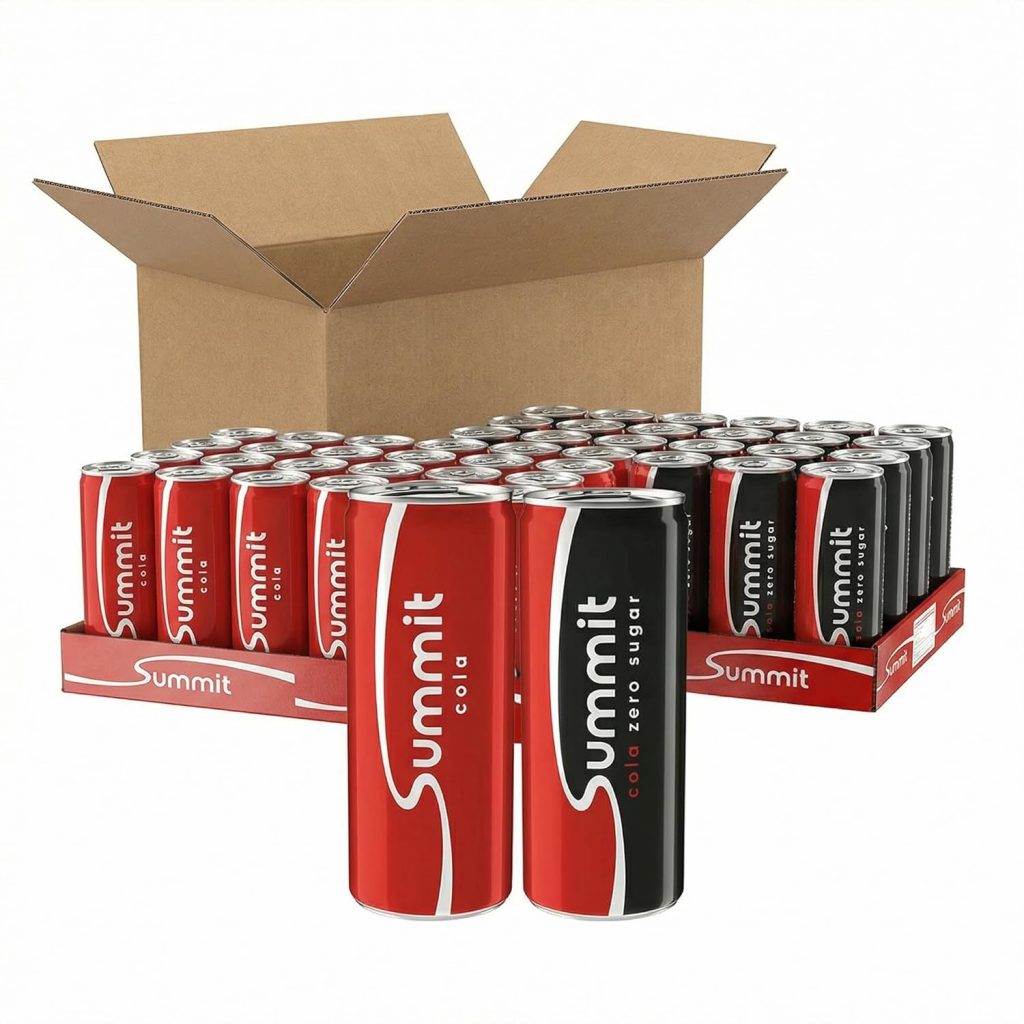 Summit Mixed Box | 48 x 250 ml Dosen | 24x Cola + 24x Cola Zero Sugar | inkl. 12,00 € Einwegpfand4.95€ 2× in den Warenkorb 🧺➡️ https://www.amazon.de/dp/B0GS3GX17S/?tag=preisfehlerheute-21
