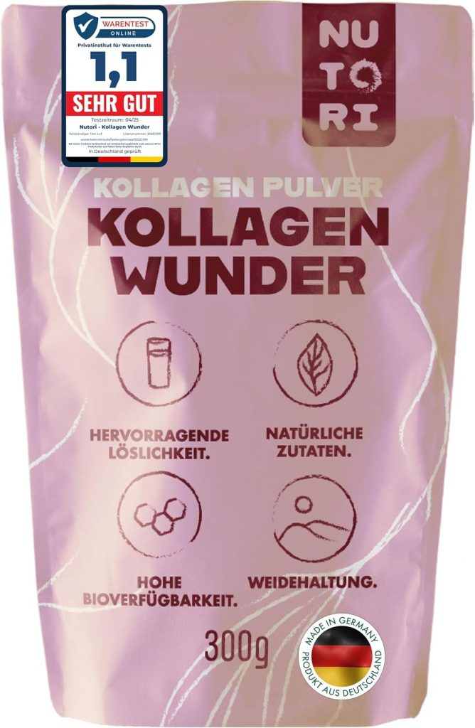 👑 Kollagen Wunder - Kollagen Pulver 300 g - Geschmacksneutral - Typ I & III - Hydrolysat Peptide - Weidehaltung - Made in Germany19,78€ statt 29,99€ - 35,00 % 🔥🚚 Verkauft von Nutori und Versand durch Amazon769 Bewertungen: 4.5 / 5.0 ⭐️⭐️⭐️⭐️⭐️🛒 zu Amazon https://www.amazon.de/dp/B0DQQB1WW7/?amp%3Btag=preisfehlerheute-21&tag=preisfehlerheute-21