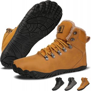 VEXITO Barfuss Schuhe Damen Winter Leder Barfu&szlig;schuhe Herren Wasserdicht Wasserfest Winterstiefel Warm Gef&uuml;ttert Stiefel Stiefeletten Winterboots Breit Kurzschaft Braun Gr.406,00&euro; statt 19,99&euro;➡️ https://www.amazon.de/dp/B0DK1ZC4YT/?tag=preisfehlerheute-21