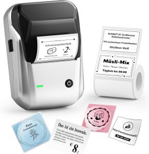 👑 NIIMBOT B1 Etikettendrucker mit Wasserfeste Etiketten Selbstklebend, Tragbarer Beschriftungsgerät Bluetooth Label Printer Aufkleber Drucker für Barcode, Schulbedarf, Logo, Adresse, Silber25,68€ statt 39,99€ - 36,00 % 🔥🚚 Verkauft von NIIMBOT EU und Versand durch Amazon407 Bewertungen: 4.5 / 5.0 ⭐️⭐️⭐️⭐️⭐️🛒 zu Amazon https://www.amazon.de/dp/B0D8PVG8JJ/?th=1&%3Bpsc=1&%3Btag=preisfehlerheute-21&tag=preisfehlerheute-21