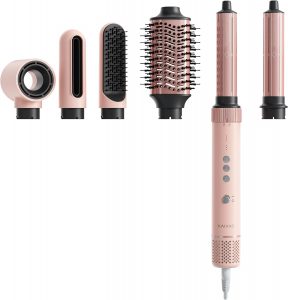 6-in-1 Hairstyler, Airstyler, Lockenstab, Ionen Föhn Locken oder Glätten, Föhnbürste Warmluftbürste Rundbürstenföhn Lockenföhn Haartrockner Haarstyling Geräte für Muttertagsgeschenk- Rosa49,99€ statt 99,99€➡️ https://www.amazon.de/dp/B0GBWQLKQK/?tag=preisfehlerheute-21