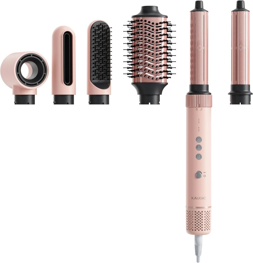 6-in-1 Hairstyler, Airstyler, Lockenstab, Ionen Föhn Locken oder Glätten, Föhnbürste Warmluftbürste Rundbürstenföhn Lockenföhn Haartrockner Haarstyling Geräte für Muttertagsgeschenk- Rosa49,99€ statt 99,99€➡️ https://www.amazon.de/dp/B0GBWQLKQK/?tag=preisfehlerheute-21
