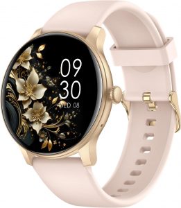 👑 Smartwatch Damen Herren, 1.38 Zoll HD-Display Smart Watch mit Bluetooth Anrufe, Fitness Tracker mit Herzfrequenz SpO2 Schlafmonitor Schrittzähler, IP68 Wasserdicht Fitnessuhr für Android iOS Rosa29,98€ statt 49,99€ - 41,00 % 🔥🚚 Verkauft von Nancent und Versand durch Amazon1,570 Bewertungen: 3.9 / 5.0 ⭐️⭐️⭐️⭐️🛒 zu Amazon https://www.amazon.de/dp/B0GJSP3L1C/?th=1&%3Bpsc=1&%3Btag=preisfehlerheute-21&tag=preisfehlerheute-21