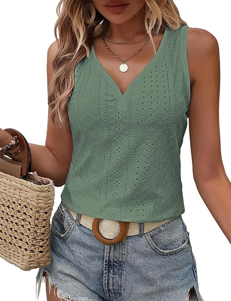 🤴 Tank Top Damen Sommer 2025 V-Ausschnitt Casual Top Damen Sexy Ãrmellose Elegante Oberteile Damen14,98€ statt 19,98€ – 26,0 🔥🚚 Verkauft von DUOEASE Direct und Versand durch Amazon316 Bewertungen: 4.1 / 5.0 ⭐️⭐️⭐️⭐️🛒 zu Amazon https://www.amazon.de/dp/B0DPF4JVDC/?th=1&tag=preisfehlerheute-21#038;psc=1&tag=preisfehlerheute-21