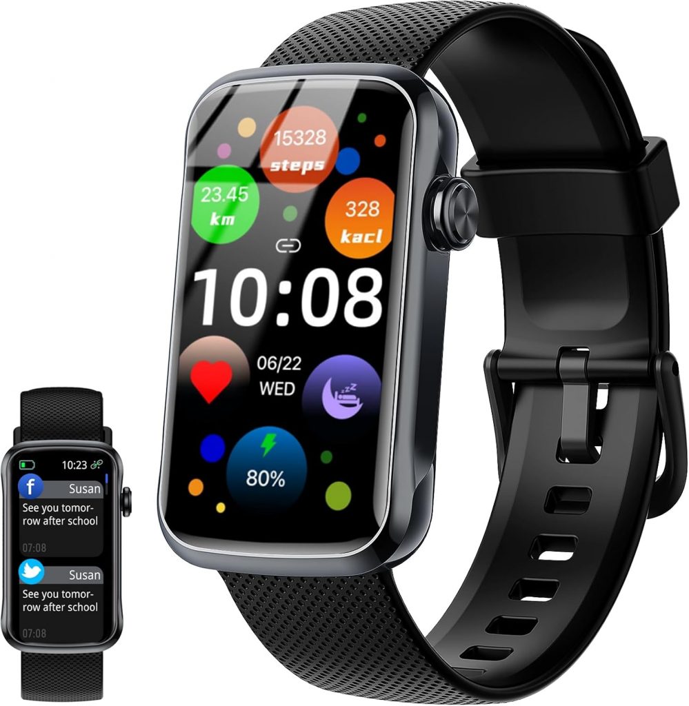Fempoin Smartwatch für Herren und Damen, 3,7 cm (1,47 Zoll), HD, Whatsapp-Benachrichtigung, Schrittzähler, Pulsmesser, Schlafüberwachung, SpO211.55€ ➡️ https://www.amazon.de/dp/B0GL286ZKB/?tag=preisfehlerheute-21
