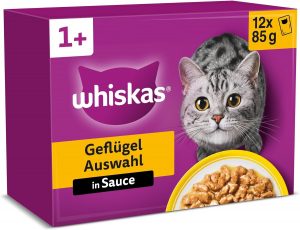 👑 WHISKAS Nassfutter in Sauce f&uuml;r Katzen 12 x 85g Gefl&uuml;gel Auswahl (4 Packungen) 48 Portionsbeutel18,96&euro; statt 25,96&euro; - 27,00 % 🔥🚚 Verkauft und Versand durch Pennguin-DE273 Bewertungen: 4.8 / 5.0 ⭐️⭐️⭐️⭐️⭐️🛒 zu Amazon https://www.amazon.de/dp/B0BPD7CN1X/?tag=preisfehlerheute-21