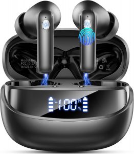 Bluetooth Kopfh&ouml;rer, 2026 Kopfh&ouml;rer Kabellos Bluetooth 5.4, 50 Std Spielzeit In Ear Kopfh&ouml;rer mit 4 ENC Noise Cancelling Mics, IP7 Wasserdicht Kabellose Kopfh&ouml;rer HiFi Stereo, Ohrh&ouml;rer mit LED-Anzeige24,99&euro; statt 124,90&euro;➡️ https://www.amazon.de/dp/B0GVNGXJT3/?tag=preisfehlerheute-21