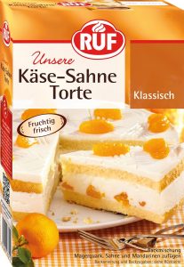 RUF K&auml;se-Sahne-Torte, Backmischung f&uuml;r Torte mit Biskuitboden und Sahnecreme, f&uuml;r Mandarinen, Kirschen, Stachelbeeren, Heidelbeeren2,18&euro; statt 3,49&euro;➡️ https://www.amazon.de/dp/B09PV6PK4V/?tag=preisfehlerheute-21