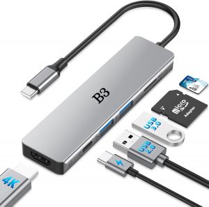 🤴 USB C Hub 6-in-1 Multiport-Adapter mit 4K@60Hz HDMI, 100W PD, 2 USB-A-Datenports, SD/TF-Kartenleser &ndash; Aluminium Type-C-Hub f&uuml;r MacBook Air/Pro M1/M2, iPhone 17 Pro Max, Surface Go, XPS, iPad13,99&euro; statt 21,99&euro; - 37,00 % 🔥🚚 Verkauft von WATIWO LIMITED und Versand durch Amazon3,367 Bewertungen: 4.4 / 5.0 ⭐️⭐️⭐️⭐️🛒 zu Amazon https://www.amazon.de/dp/B09QM99ZTV/?th=1&amp%3Bpsc=1&amp%3Btag=preisfehlerheute-21&tag=preisfehlerheute-21