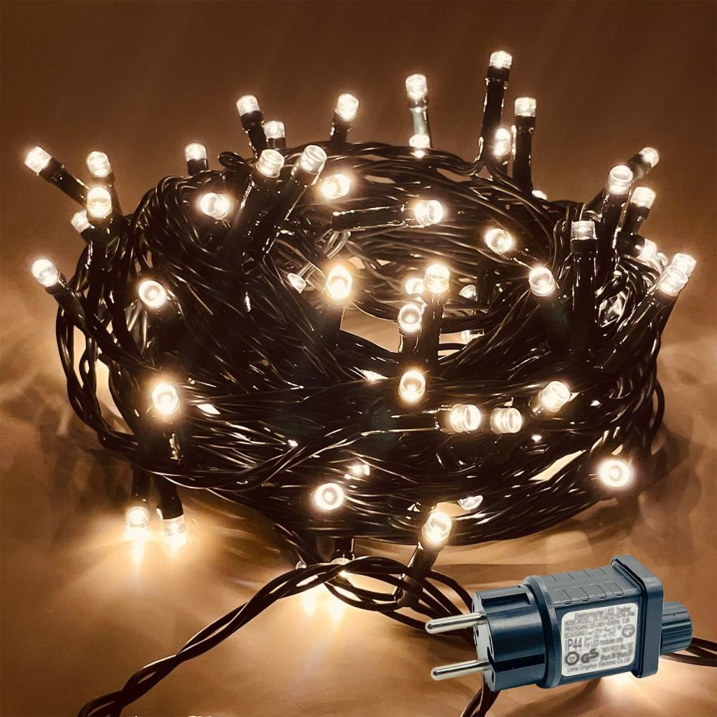 YJY LIGHT Lichterkette Außen 25 m mit 200 LED Warmweiß, IP44 Wasserdicht, 8 Modi & Timer, mit Memory-Funktion, Netzstecker, Weihnachtsbeleuchtung für Garten, Balkon & Terrasse4,59€ ➡️ https://www.amazon.de/dp/B0F3VWK8S7/?tag=preisfehlerheute-21