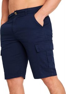 CityComfort Cargo Shorts Herren, Kurze Cargo Hosen Herren mit Taschen, 100% Baumwolle (Dunkelblau, L)4.30&euro; ➡️ https://www.amazon.de/dp/B0CNZ3G41R/?tag=preisfehlerheute-21
