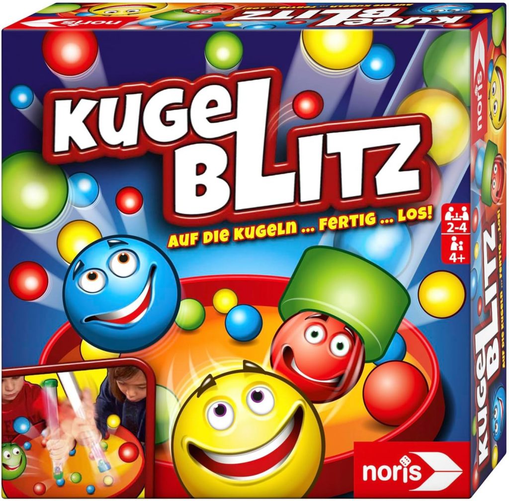 🤴 noris 606064480 Kugelblitz, das blitzschnelle Actionspiel mit Lerneffekt in verschiedenen Spielvarianten, ab 4 Jahren15,99€ statt 22,99€ – 31,0 🔥🚚 Verkauft durch Amazon und Versand durch Amazon2,345 Bewertungen: 4.5 / 5.0 ⭐️⭐️⭐️⭐️⭐️🛒 zu Amazon https://www.amazon.de/dp/B0847YXZNK/?th=1&tag=preisfehlerheute-21#038;psc=1&tag=preisfehlerheute-21