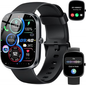 Smartwatch Damen Herren, 1.91" Smart Watch Bluetooth Anrufe, Fitness Tracker Schrittz&auml;hler mit 110+ Sportmodi, Herzfrequenz/SpO2/Schlafmonitor Fitnessuhr, IP68 Wasserdicht Fitnessuhr f&uuml;r Android iOS21,99&euro; statt 79,99&euro;➡️ https://www.amazon.de/dp/B0GSGGMKQ6/?tag=preisfehlerheute-21