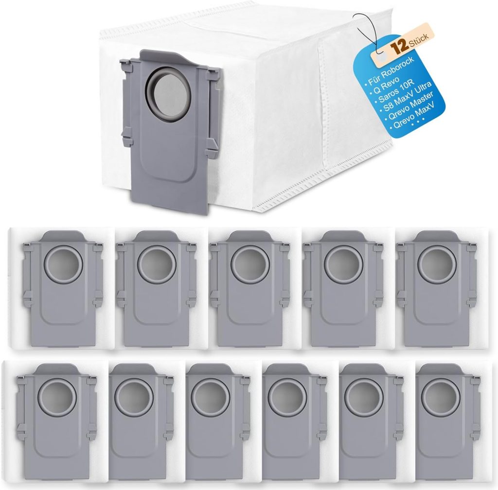 👑 12 Stück Zubehörset für Roborock Saros 10/10R/S8 MaxV Ultra/Qrevo Pro/Q revo/Qrevo MaxV/Qrevo S/Qrevo master/S8 Max Ultra Roboter Staubsauger Teile, 3,0 l große Kapazität Staubbeutel13,99€ statt 23,79€ - 42,00 % 🔥🚚 Verkauft von Pure Realm-DE und Versand durch Amazon63 Bewertungen: 4.9 / 5.0 ⭐️⭐️⭐️⭐️⭐️🛒 zu Amazon https://www.amazon.de/dp/B0DXP6C716/?amp%3Btag=preisfehlerheute-21&tag=preisfehlerheute-21