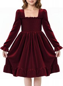 👑 JiAmy Kleider für Mädchen Samt Langarmkleid Kinder Quadratischer Hals Festliches Elegantes Prinzessin Mädchen Kleid Rüschensaum Herbst Winter Hochzeit Geburtstag Partykleid für 1-8 Jahre4,74€ statt 6,99€ - 33,00 % 🔥🚚 Verkauft von JiAmy-EU und Versand durch Amazon26 Bewertungen: 4.0 / 5.0 ⭐️⭐️⭐️⭐️🛒 zu Amazon https://www.amazon.de/dp/B0FHKQLDR3/?th=1&%3Bpsc=1&%3Btag=preisfehlerheute-21&tag=preisfehlerheute-21