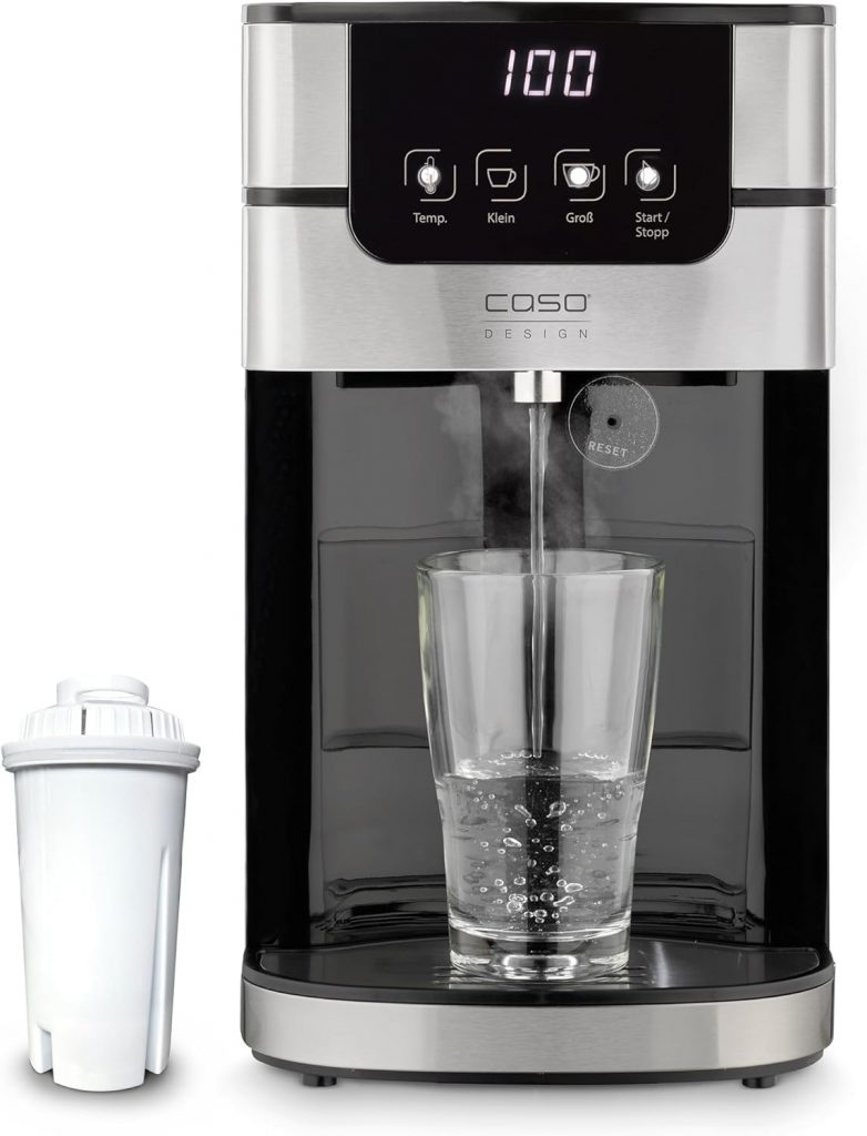 🤴 CASO PerfectCup 1000 Pro – Turbo Heißwasserspender, heißes Wasser in wenigen Sekunden, 2600 W, abnehmbarer 4 Liter Wassertank, von 70-100°C einstellbar, ideal für Büroküchen und Buffets118,99€ statt 159,99€ – 26,0 🔥🚚 Verkauft durch Amazon und Versand durch Amazon80 Bewertungen: 4.4 / 5.0 ⭐️⭐️⭐️⭐️🛒 zu Amazon https://www.amazon.de/dp/B08KW6BQ7D/?tag=preisfehlerheute-21