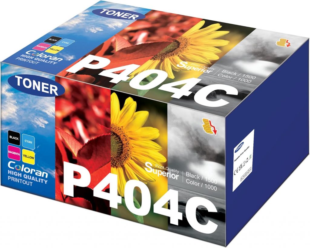 🤴 Coloran CLT-404S CLT-P404C CLT-K404S Set für Samsung C480W Xpress Toner für SL-C430 C430W C432 C433 C432W C433W C480 C480W C480FW C480FN C482 C4803 C482W C483W C482FW C483FW(Schwarz Cyan Magenta Gelb)39,89€ statt 61,69€ – 36,0 🔥🚚 Verkauft von XINROOM und Versand durch Amazon436 Bewertungen: 4.5 / 5.0 ⭐️⭐️⭐️⭐️⭐️🛒 zu Amazon https://www.amazon.de/dp/B0C8T9H4JQ/?tag=preisfehlerheute-21