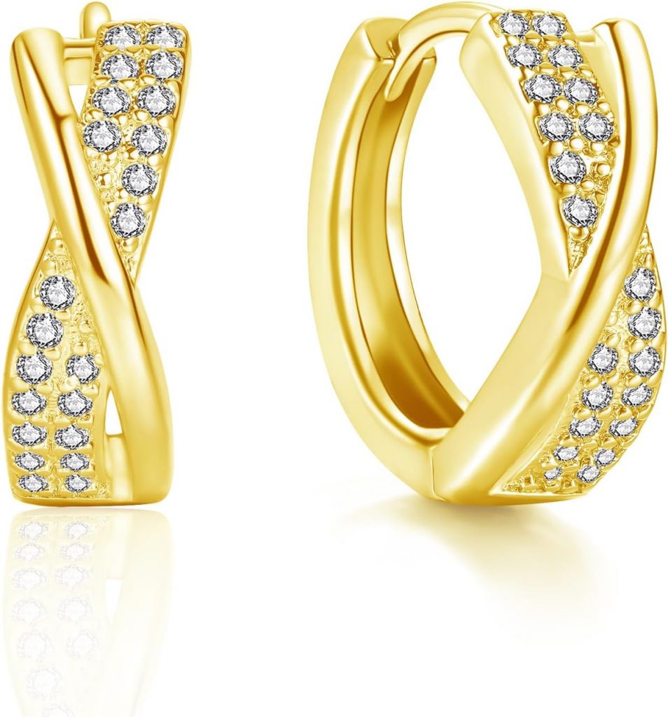 Loutade Creolen Silber 925 Klein, S925 Hypoallergen Rose Gold Ohrringe Creolen mit 5A Cubic Zirkonia, Unendlichkeit Leichte Knorpel Schlafen Huggie Ohrringe Kreolen für Damen Mädchen mit Geschenkbox3.50€ statt 13.99€➡️ https://www.amazon.de/dp/B0DSKH71Y5/?tag=preisfehlerheute-21