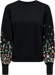 ONLY Female Sweatshirt Normal geschnitten Rundhals Gerippte &Auml;rmelb&uuml;ndchen Tief angesetzte Schulter Sweatshirt16,99&euro; statt 29,99&euro;➡️ https://www.amazon.de/dp/B0CRJ1N2X8/?tag=preisfehlerheute-21