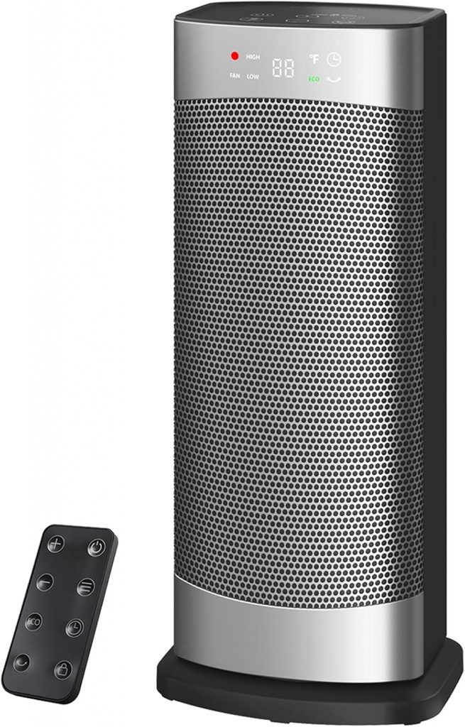 Heizlüfter Energiesparend, 1500W Heizung Elektrisch mit Thermostat, 70° Oszillierend Elektroheizung, PTC Keramik Heizlüfter Leise, ECO-Modus, 24-Std-Timer, Überhitzungs- & Kippschutz, 41 CM19,99€ statt 35,99€➡️ https://www.amazon.de/dp/B0FL2DHM2F/?tag=preisfehlerheute-21