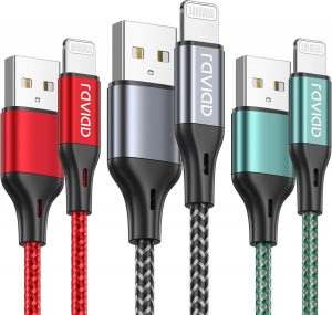 👑 RAVIAD iPhone Ladekabel, Lightning Kabel [3Pack 2M] Ladekabel iPhone Schnellladekabel MFi Zertifiziert USB Lightning LadeKabel f&uuml;r iPhone 14 13 12 11 Pro Max Mini XR XS X 8 7 6 6s Plus 5 SE7,91&euro; statt 10,99&euro; - 29,00 % 🔥🚚 Verkauft von LGX DIRECT und Versand durch Amazon63,341 Bewertungen: 4.5 / 5.0 ⭐️⭐️⭐️⭐️⭐️🛒 zu Amazon https://www.amazon.de/dp/B0DDCC721R/?th=1&amp%3Bpsc=1&amp%3Btag=preisfehlerheute-21&tag=preisfehlerheute-21