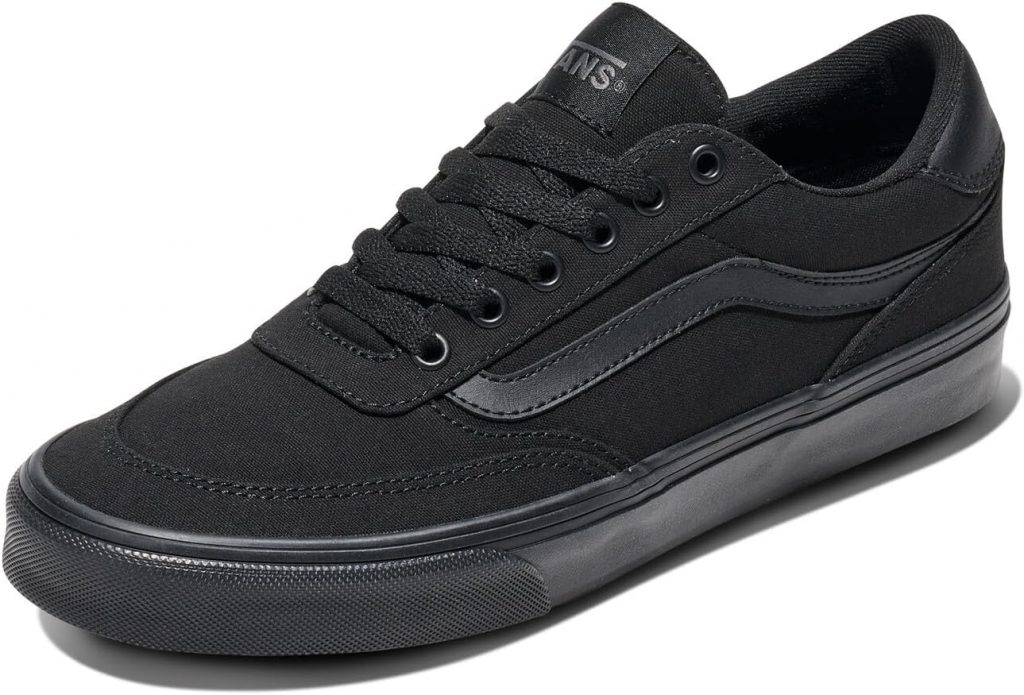 👑 Vans Herren Turnschuhe Brooklyn Aus Wildleder, Black/Asphalt