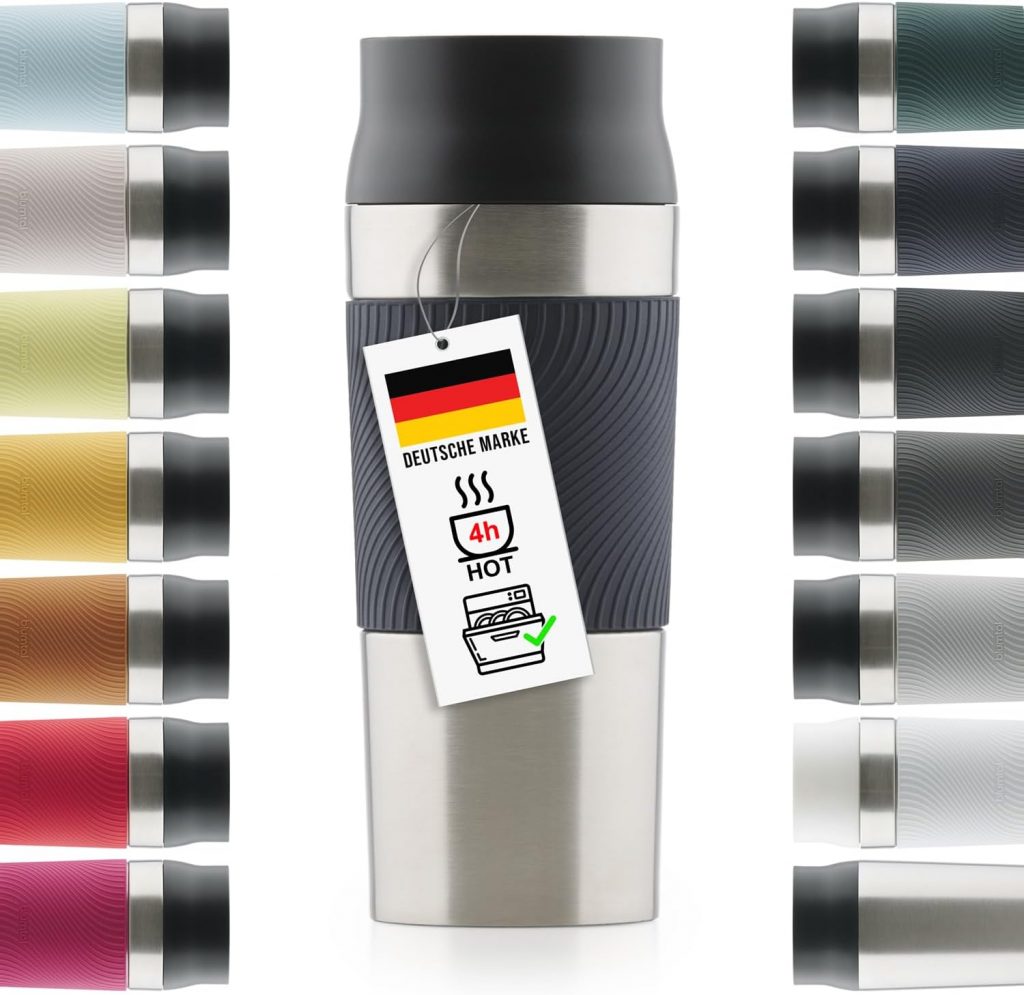 🤴 Blumtal Thermobecher 350 ml – Kaffeebecher to go aus Edelstahl – auslaufsicherer Isolierbecher kalt/heiß – Mug mit 360° Trinköffnung – Thermosbecher + Quick-Press-Verschluss – Coffee Mug – Dunkelblau10,99€ statt 18,98€ – 43,0 🔥🚚 Verkauft von Everbrent und Versand durch Amazon3,589 Bewertungen: 3.9 / 5.0 ⭐️⭐️⭐️⭐️🛒 zu Amazon https://www.amazon.de/dp/B09J8JNC2W/?th=1&tag=preisfehlerheute-21#038;psc=1&tag=preisfehlerheute-21