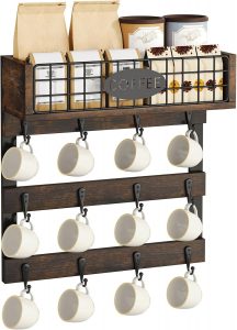 👑 YITAHOME Wandmontierter Becherhalter mit 12 Haken, Metall-Aufbewahrungsregal mit Leitplanke, rustikaler schwarzer Tassen-Organizer f&uuml;r K&uuml;che, Esszimmer und Kaffeebar8,99&euro; statt 9,99&euro; - 11,00 % 🔥🚚 Verkauft und Versand durch Yitafamily16 Bewertungen: 4.9 / 5.0 ⭐️⭐️⭐️⭐️⭐️🛒 zu Amazon https://www.amazon.de/dp/B0FVXG52Y2/?th=1&amp%3Bpsc=1&amp%3Btag=preisfehlerheute-21&tag=preisfehlerheute-21