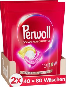 Perwoll Renew Caps Color Waschmittel 80 (2 x 40 Wäschen), All-in-1 Waschmittel Caps reinigen sanft und erneuern Farben & Fasern, für alle farbigen Textilien, mit Dreifach-Renew-Technologie18.52€ ➡️ https://www.amazon.de/dp/B0CTMZ676V/?tag=preisfehlerheute-21