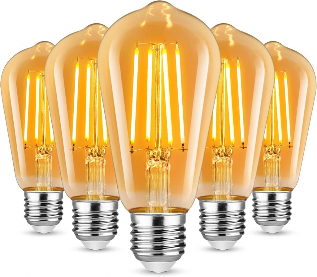 🤴 Edison LED Vintage Glühbirne, E27 ST58 Warmweiß(2500K), 700 Lumen, 6W (ersetzt 60W) Ideal für Nostalgie und Retro Beleuchtung im Haus Café Bar- 5 Stück14,98€ statt 19,98€ – 26,0 🔥🚚 Verkauft von LISHENGHAO Store und Versand durch Amazon1,033 Bewertungen: 4.5 / 5.0 ⭐️⭐️⭐️⭐️⭐️🛒 zu Amazon https://www.amazon.de/dp/B087CPV5KM/?tag=preisfehlerheute-21