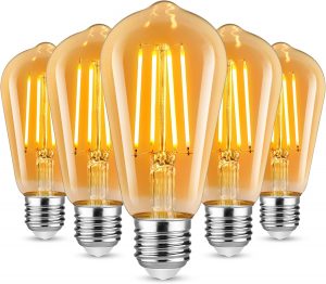 🤴 Edison LED Vintage Gl&uuml;hbirne, E27 ST58 Warmwei&szlig;(2500K), 700 Lumen, 6W (ersetzt 60W) Ideal f&uuml;r Nostalgie und Retro Beleuchtung im Haus Caf&eacute; Bar- 5 St&uuml;ck14,98&euro; statt 19,98&euro; - 26,00 % 🔥🚚 Verkauft von LISHENGHAO Store und Versand durch Amazon1,033 Bewertungen: 4.5 / 5.0 ⭐️⭐️⭐️⭐️⭐️🛒 zu Amazon https://www.amazon.de/dp/B087CPV5KM/?tag=preisfehlerheute-21