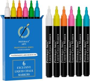 👑 Pinturale Arts® Set 6 Kreidestifte Für Tafel Abwaschbar | 2mm Spitze | Kreidestifte Für Fenster, Glas, Metall, Keramik | Chalk Marker, Kreidestift, Fensterstifte Abwaschbar2,95€ statt 9,69€ - 70,00 % 🔥🚚 Verkauft von Leonition und Versand durch Amazon217 Bewertungen: 4.3 / 5.0 ⭐️⭐️⭐️⭐️🛒 zu Amazon https://www.amazon.de/dp/B0DG2ZPGSQ/?tag=preisfehlerheute-21