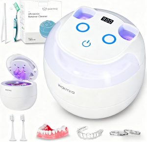 👑 Ultraschallreinigungsger&auml;t 45KHz mit 200mL Dental Pod, 4 Modi Ultraschallreiniger, UV Ultrasonic Cleaner f&uuml;r Zahnersatz, Zahnschiene, Retainer, Zahnspangen, Aligner, Zahnprothesen, Mundschutz, Schmuck37,61&euro; statt 59,99&euro; - 38,00 % 🔥🚚 Verkauft von Terenix O&Uuml; und Versand durch Amazon255 Bewertungen: 4.6 / 5.0 ⭐️⭐️⭐️⭐️⭐️🛒 zu Amazon https://www.amazon.de/dp/B0FRF3BZD8/?tag=preisfehlerheute-21