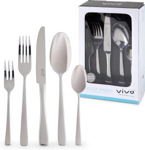 🤴 vivo - Villeroy & Boch Group - Voice Basic Tafelbesteck 30 Teilig 6 Personen, Sp&uuml;lmaschinenfest, Rostfrei, Besteck Set, Essbesteck, Messer Gabel L&ouml;ffel Set, Cutlery Set, Besteckset Edelstahl52,87&euro; statt 84,90&euro; - 38,00 % 🔥🚚 Verkauft durch Amazon und Versand durch Amazon1,529 Bewertungen: 4.6 / 5.0 ⭐️⭐️⭐️⭐️⭐️🛒 zu Amazon https://www.amazon.de/dp/B07F1XSDPX/?tag=preisfehlerheute-21