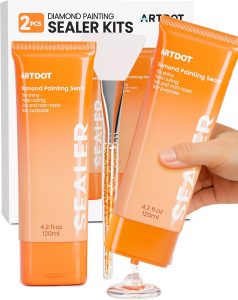 ARTDOT 240ML Diamond Painting Versiegelung, 2 Pack Diamond Painting Zubehör Kleber für Diamant Painting Erwachsene Blider und Puzzle Kleber Transparent4.74€ statt 13.99€➡️ https://www.amazon.de/dp/B0F6MGDQKS/?tag=preisfehlerheute-21