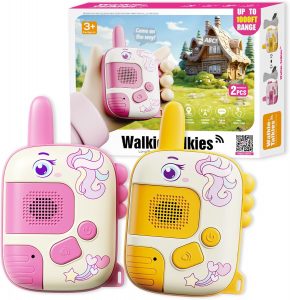 DQMOON Spielzeug ab 4 5 6 Jahre M&auml;dchen, 2PCS Einhorn Walkie Talkies Spiele Kinderspielzeug ab 3 4 5 6 Jahre Walki Talki Geschenke M&auml;dchen 5 6 7 Jahre Geburtstag Weihnachten Einhorn Geschenkideen8.54&euro; ➡️ https://www.amazon.de/dp/B0DSZ9BRYZ/?tag=preisfehlerheute-21