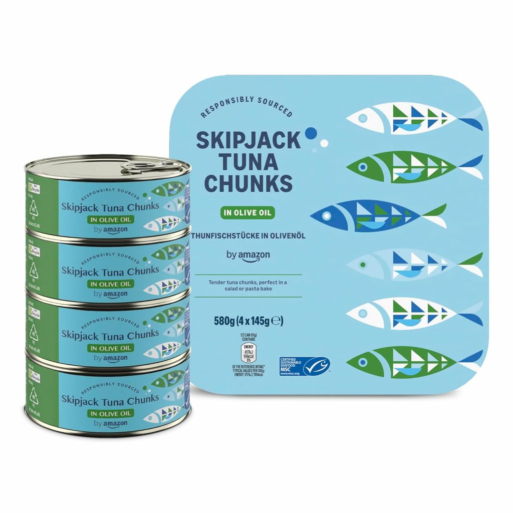 🤴 by Amazon Thunfischstücke in Olivenöl, 145g (4er-Pack)6,45€ statt 6,69€ - 4,00 % 🔥🚚 Verkauft durch Amazon und Versand durch Amazon822 Bewertungen: 4.2 / 5.0 ⭐️⭐️⭐️⭐️🛒 zu Amazon https://www.amazon.de/dp/B096ZS8NM7/?amp%3Btag=preisfehlerheute-21&%3Bamp%3Bth=1&%3Bamp%3Bpsc=1&tag=preisfehlerheute-21
