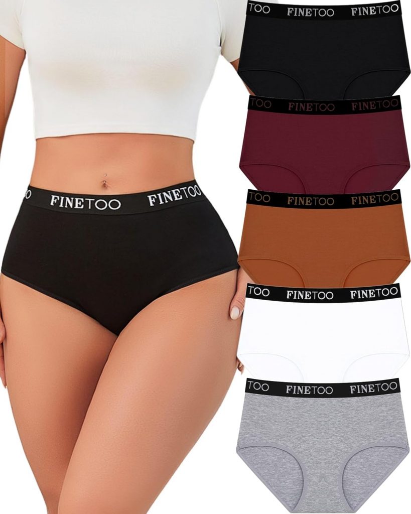 FINETOO 5er Pack Baumwoll Unterwäsche Damen Unterhosen Frauen Baumwolle Hohe Taille Stretch Slips Damen Cotton Atmungsaktiv Underwear Weich Panties Mehrpack S-XXL5.99€ statt 25.99€➡️ https://www.amazon.de/dp/B0FND3YT4Y/?tag=preisfehlerheute-21